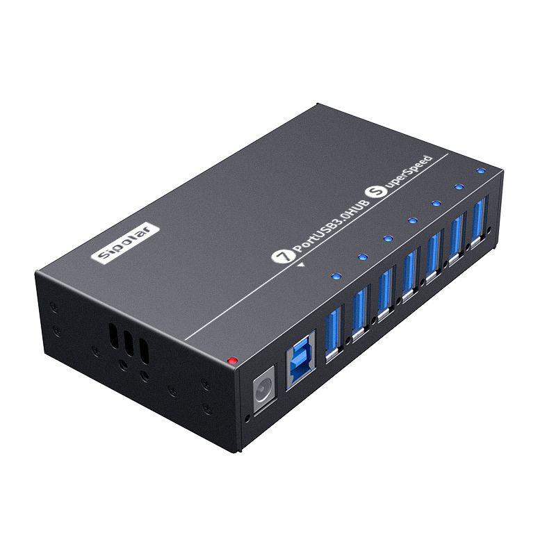 Usb Hub - USB-хаб Sipolar A-173 на 7 портов,
