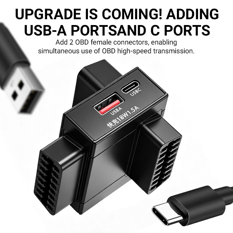 Адаптер-разветвитель OBD2, 1 н – обзор и цена Usb C Hub