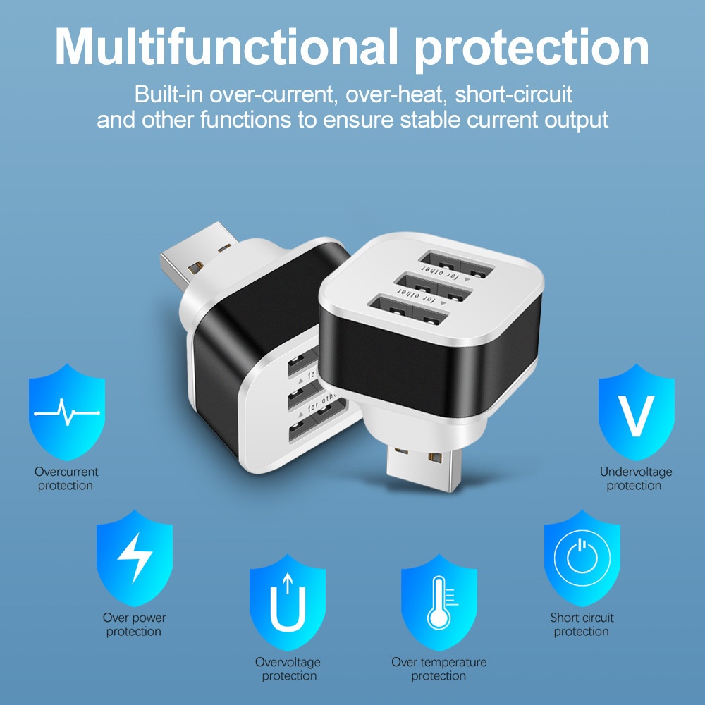3-портовый USB-разъем USB-адап – обзор и цена Laptop Charger