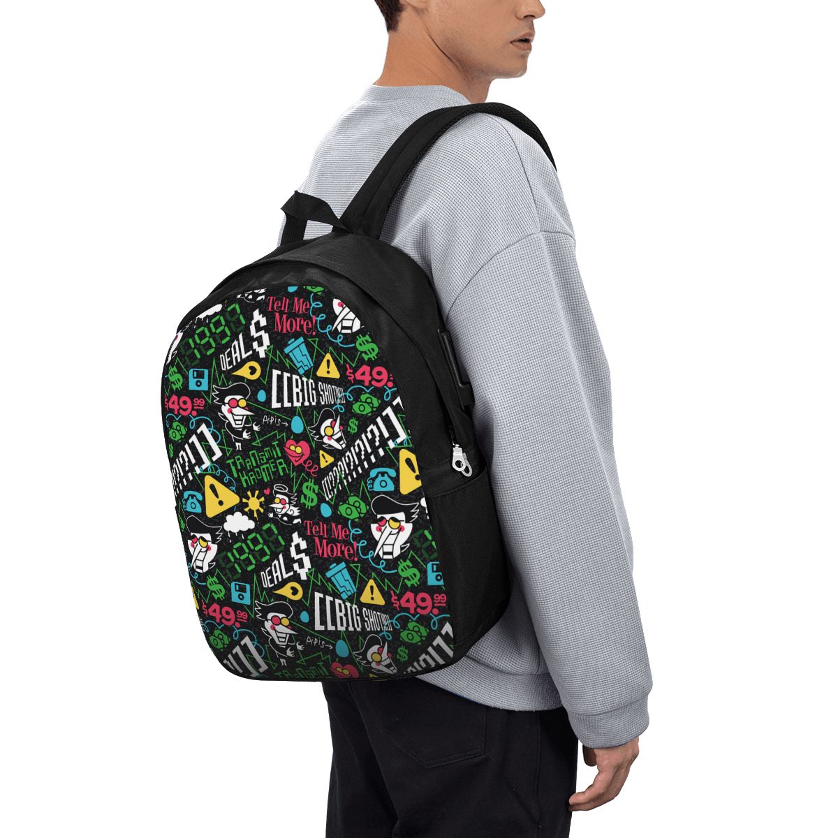 Рюкзак Deltarune SPAMTON G, до – обзор и цена Laptop Bag
