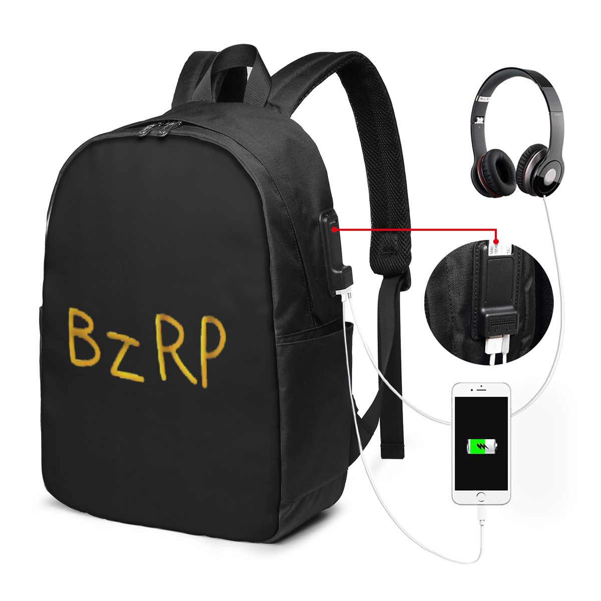 Рюкзак Bizarrap Cap (BZRP) для – обзор и цена Laptop Bag