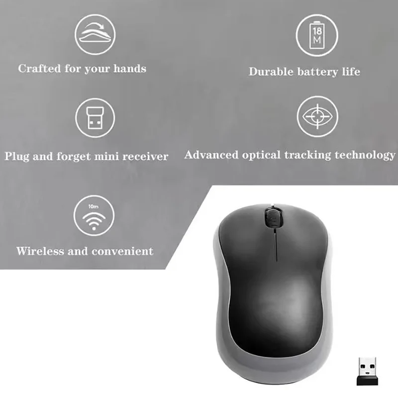 2027M185 Миниатюрная беспровод – обзор и цена Laptop Mouse